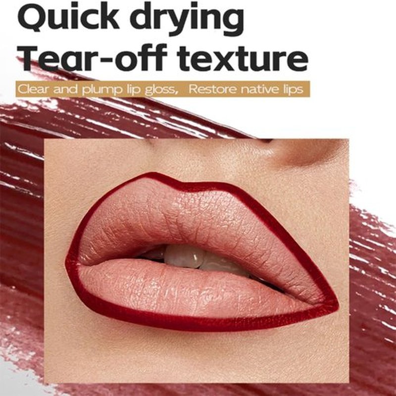 Lobuobi Veldoro Lip Stain, Veldoro Peelix Peel Off Lip Liner, Veldoro Lip Stain Peel Off, Peelix Peel Off Lip Stain, Lip Stains For Women Peel Off, Veldoro Noohde Peel off Lip Stain (03)