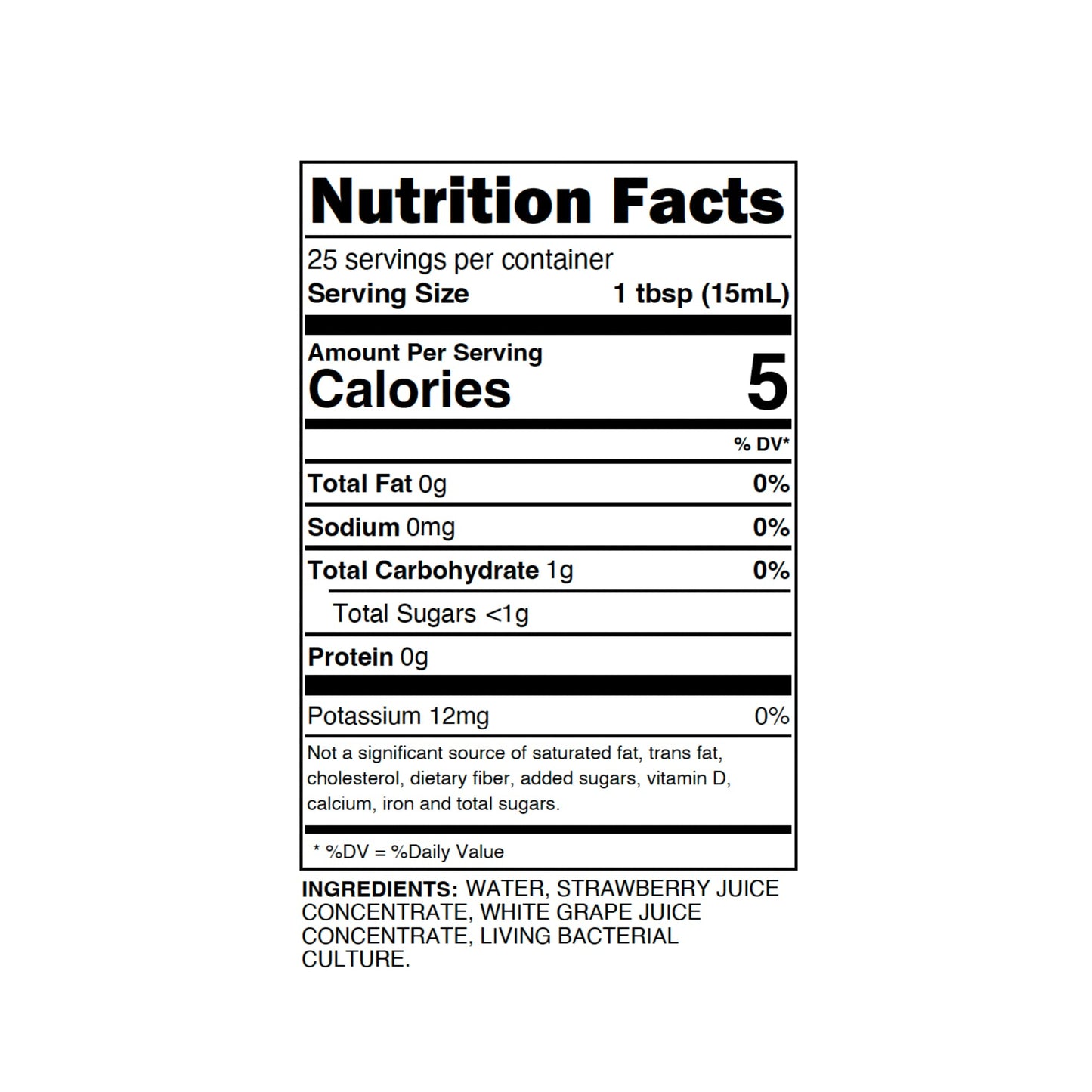 Acid League Strawberry Rosé Living Vinegar, 12.7 Fl Oz