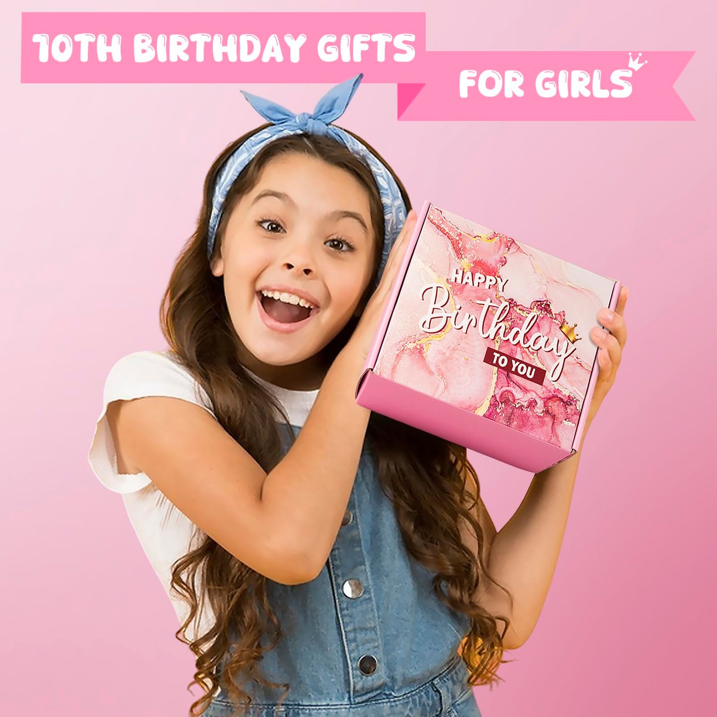 Frerdui 10 Year Old Girl Birthday Gifts, 10th Birthday Gifts for Girls, Popular Gift 10 Year Old Gifts for Double Digits Birthday Girl W/In My Double Digits Era Cup Fanny Pack