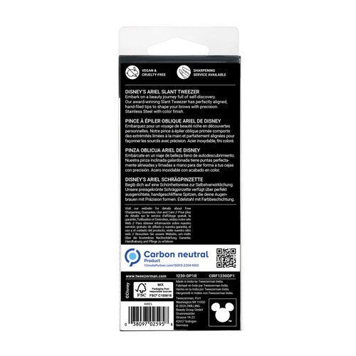 Tweezerman Ariel Slant Tweezer - Eyebrow Tweezers for Women and Men