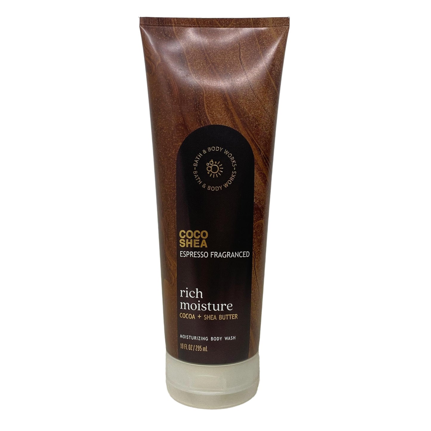 Bath & Body Works Coco Shea Espresso Fragranced Rich Moisture - Moisturizing Body Wash and Body Lotion - with a Charcoal Scrub Bar Soap