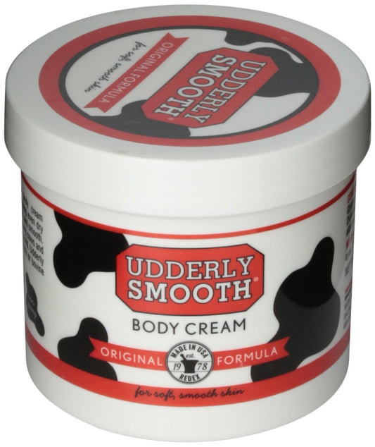 Udderly Smooth Body Cream - Hydrating Moisturizer for Dry Skin | 10 Oz
