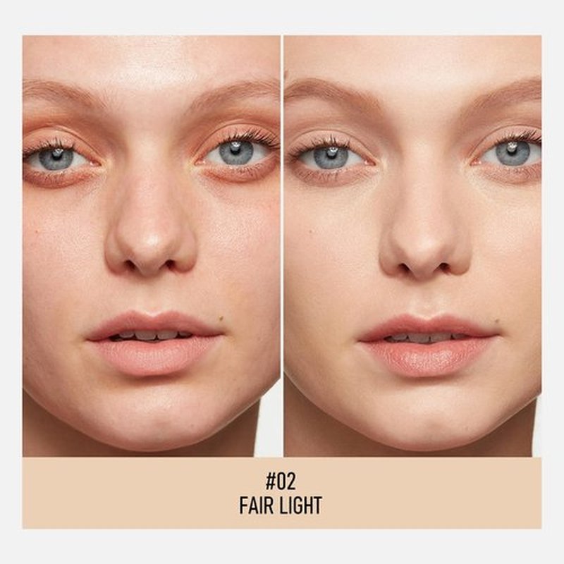 KYDA Mineral Powder Foundation, SPF 35 Lightweight Loose Powder Foundation, Skin-improving Mineral Foundation, Buildable Coverage, Natural Glow Base Makeup, with Foundation Brush, Fair Light