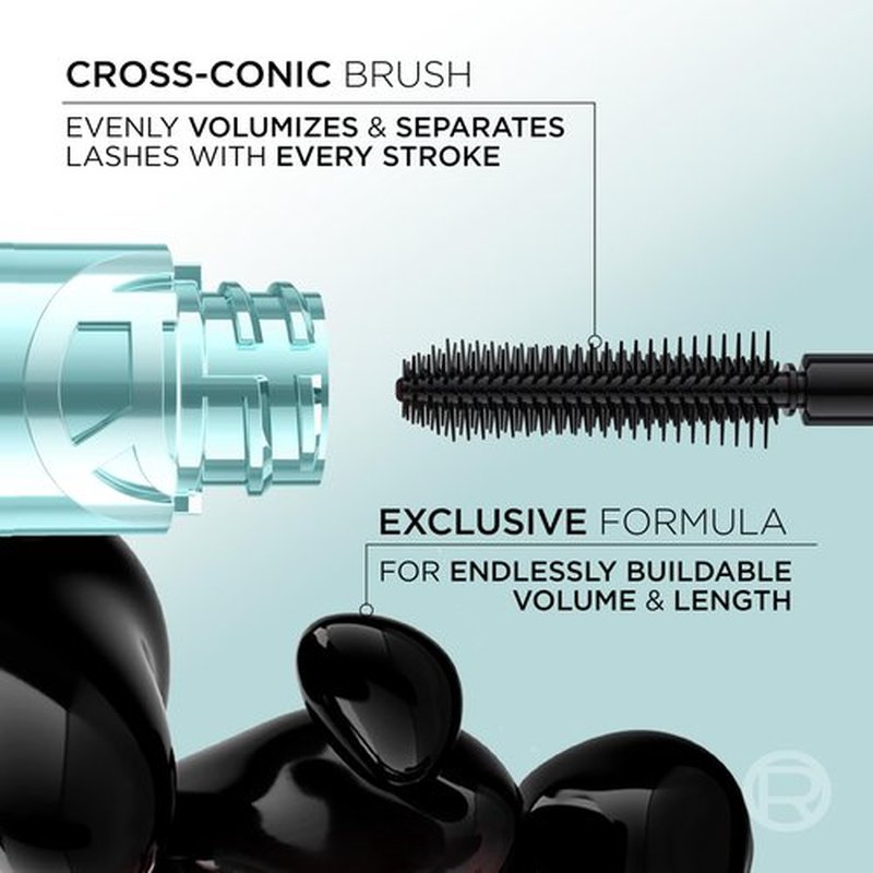L’Oréal Paris Paradise Big Deal Waterproof Mascara, Volumizing and Lengthening Mascara, Buildable, Clump Resistant, Black Mascara, 0.33 Fl Oz