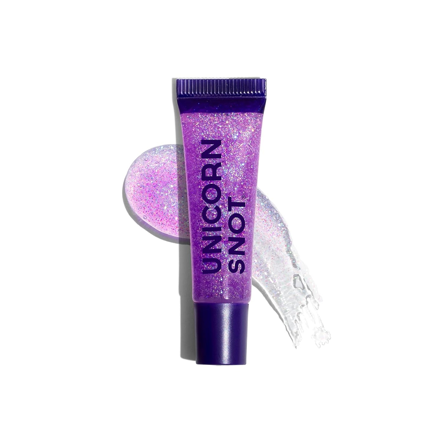 UNICORN SNOT Plant-Based Glitter Lip Gloss Gift Set | Sparkly and Shimmer Glitter Lips for Festivals, Raves, Anime Cosplay, Halloween Costume Makeup | Vegan & Cruelty Free 0.37 fl oz (3-Pack)