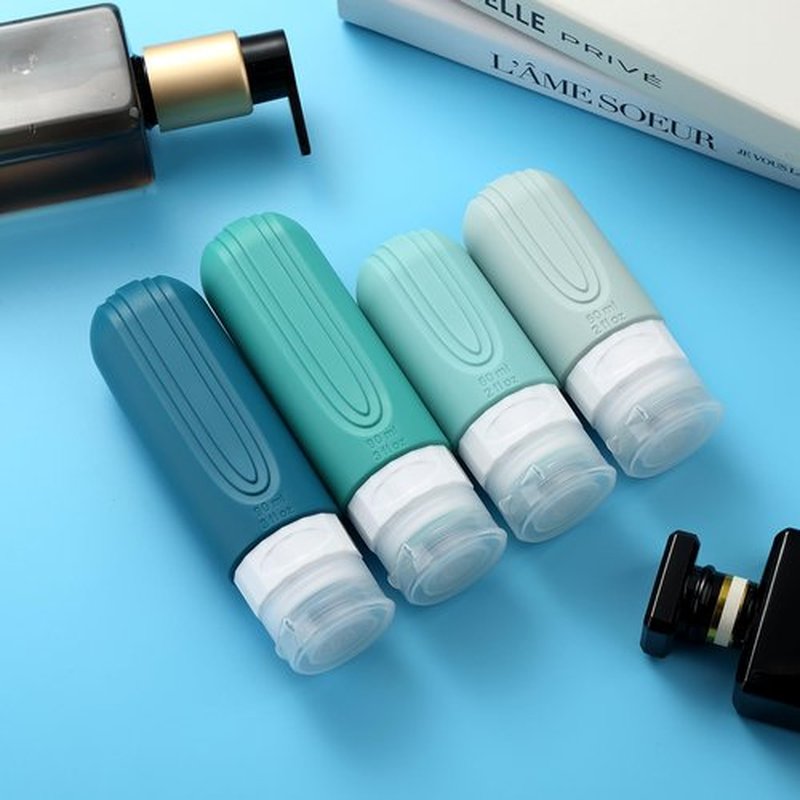Mrsdry 16 Pack Travel Bottles for Toiletries, TSA Approved Silicone Travel Containers jar for Toiletries, Leak Proof Refillable Liqus Shampoo And Conditioner Travel Essentials toiletry Bottles