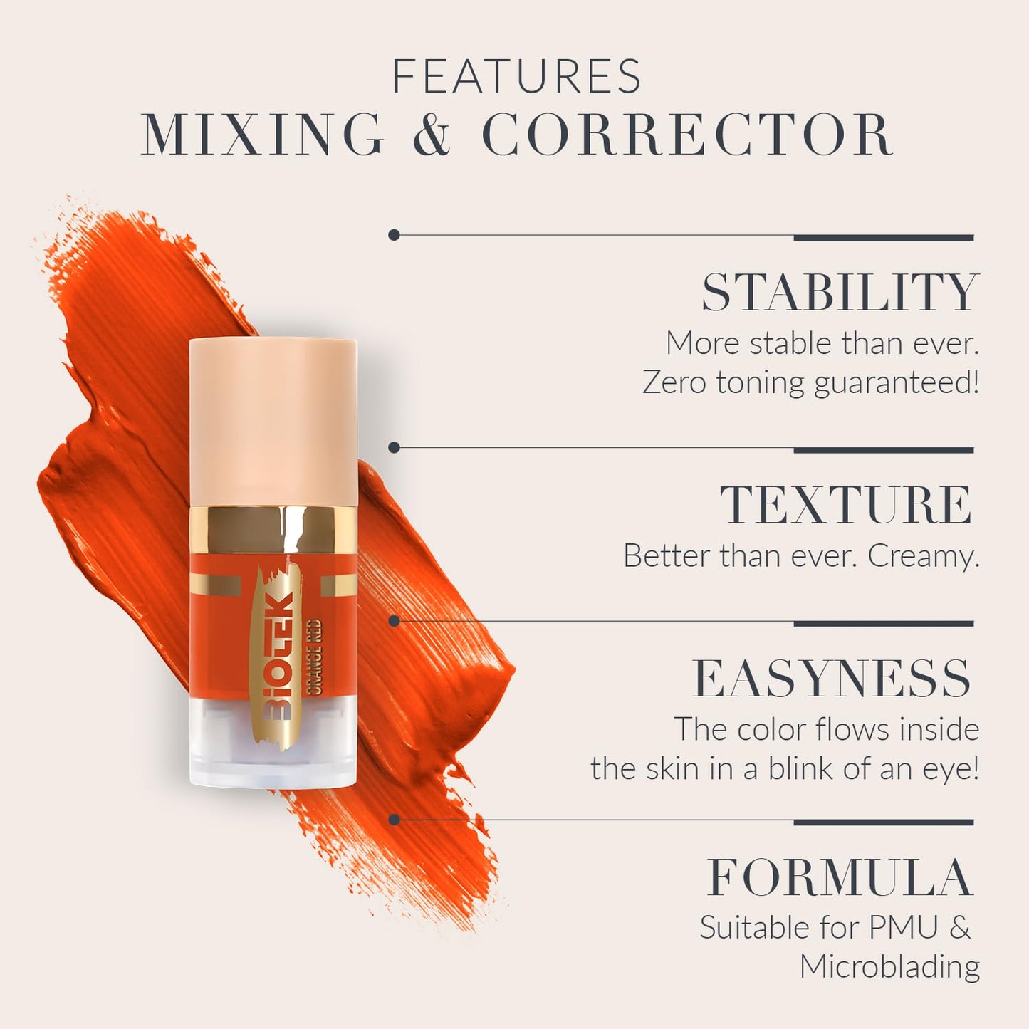 Mixing Corrector Pigment for Permanent Makeup - Made in Italy- White 0,61 fl.oz.
