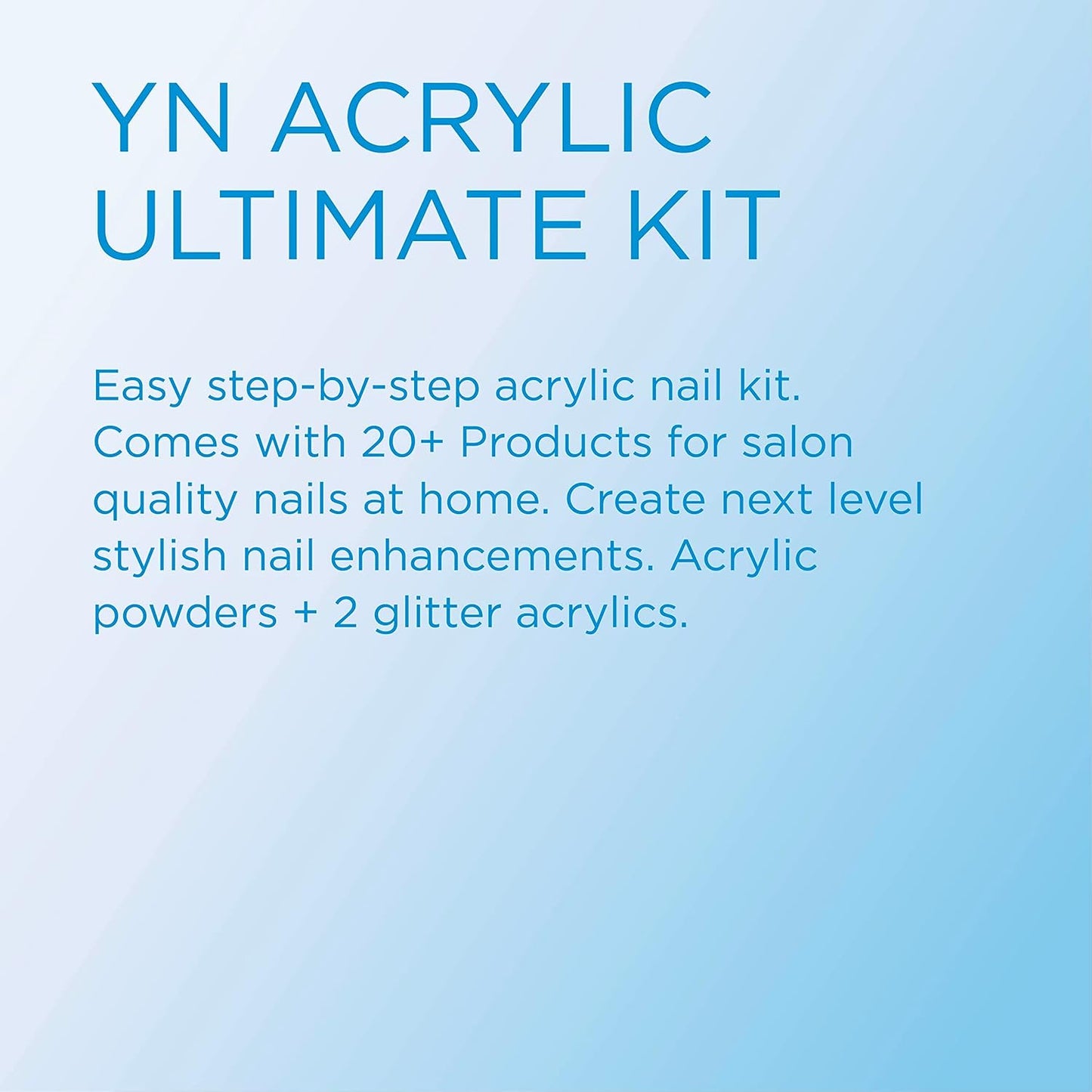 Young Nails Professional Kits & Accessories for Home Nail Kit, Starter Kit, Beginners, and/or Nail Professionals