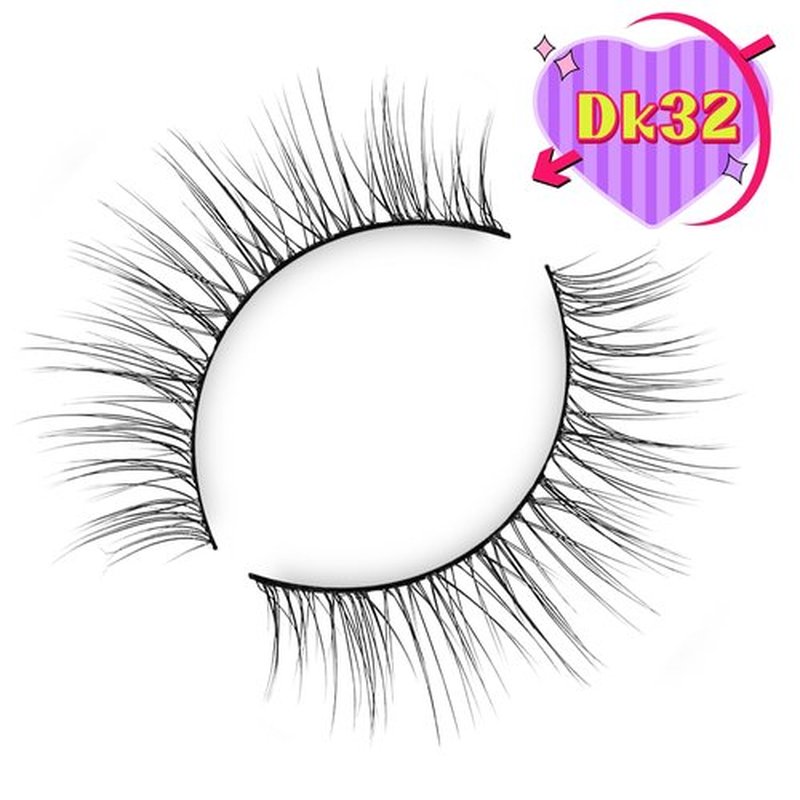 Onlyall Natural Lashes Wispy Lashes Natural Look False Eyelashes Natural Flared Eyelashes False Eye Lashes Soft Fluffy Lashes 7 Pairs DK32