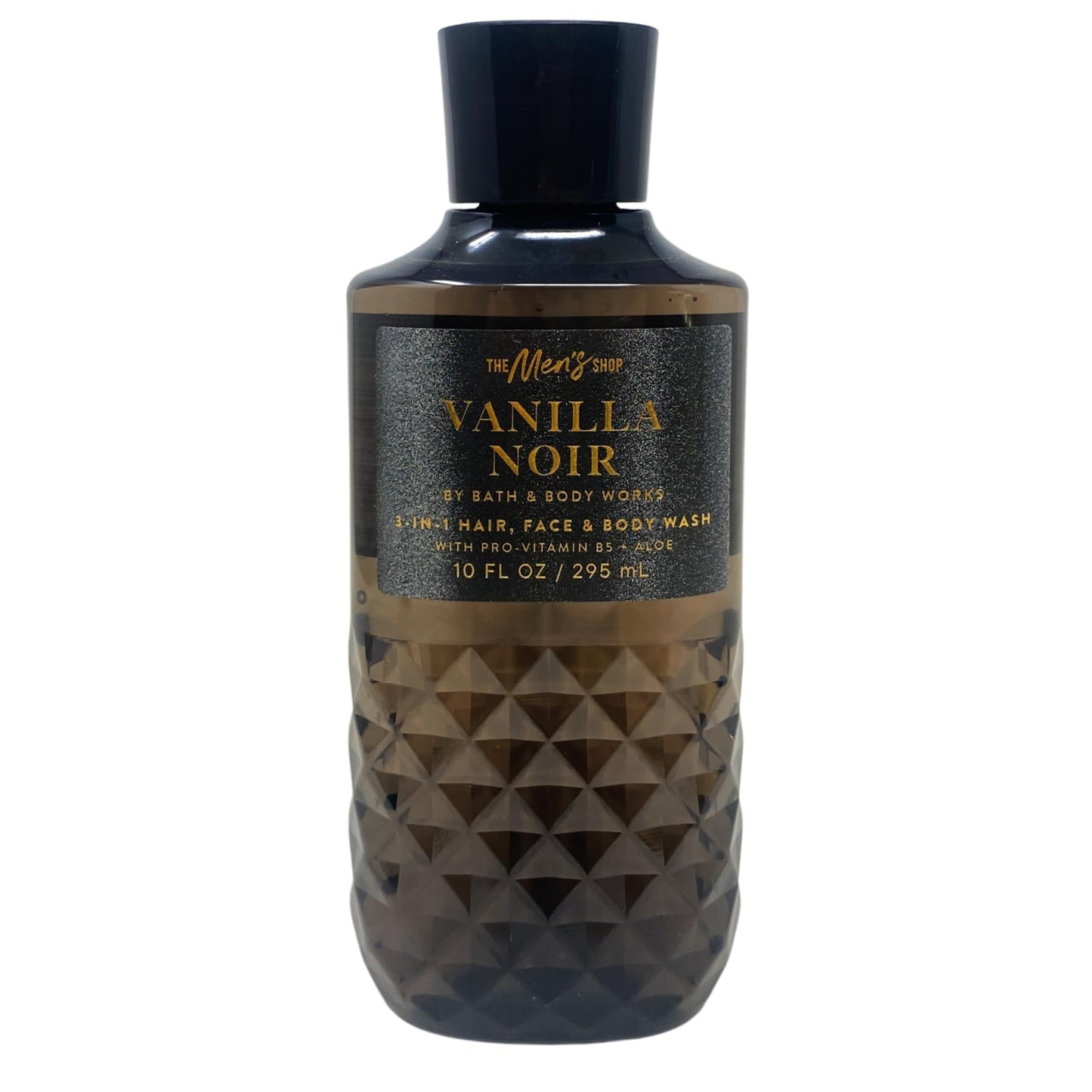 Bath & Body Works Vanilla Noir - Body Cream and 3-in-1 Hair, Face & Body Wash - with a Charcoal Scrub Bar Soap