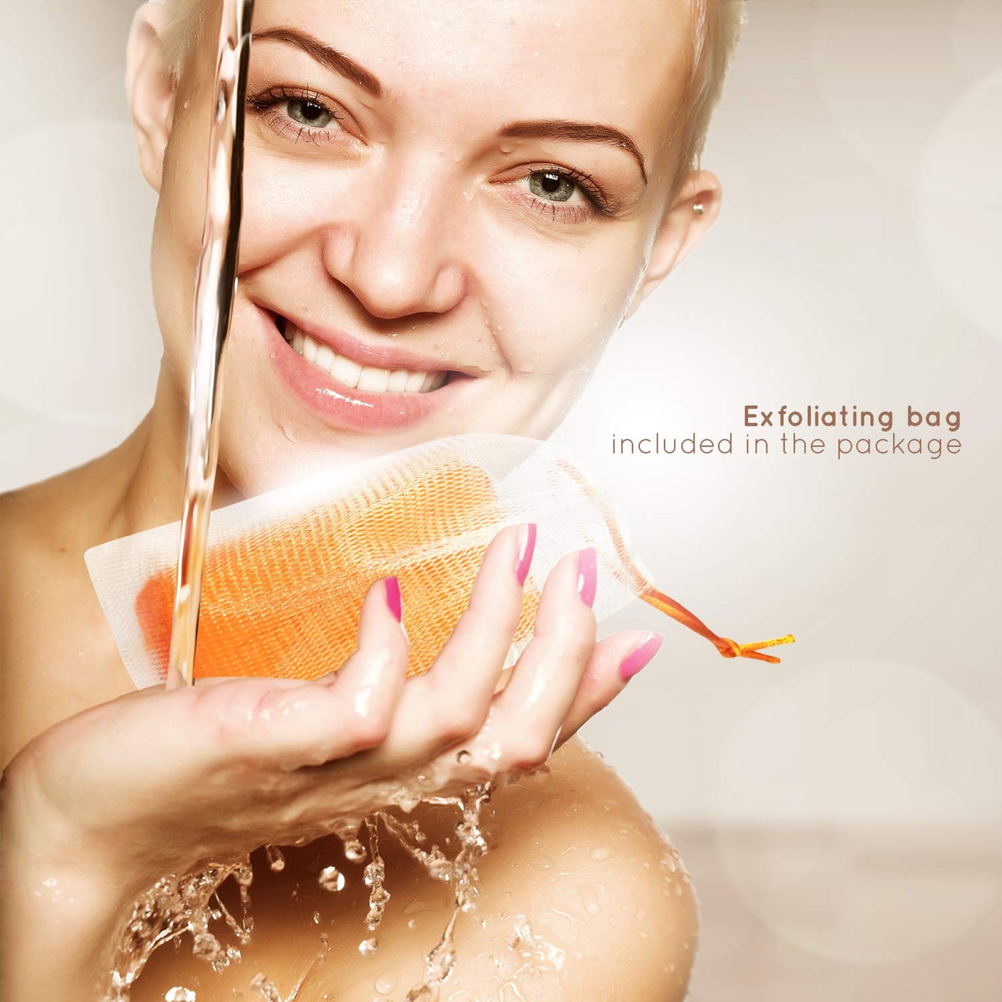 ASANTEE PAPAYA & HONEY Soap Bars with Vitamin C,E and Q10 Skin Cleansing 4.40 Oz New