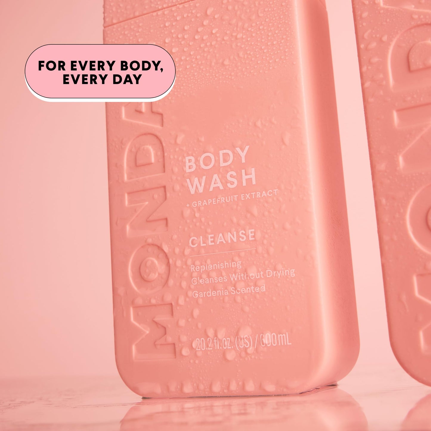 MONDAY HAIRCARE CLEANSE Body Wash with Grapefruit Extract, Hyaluronic Acid, Shea Butter, Coconut Oil for Normal to Oily/Combination Skin 600 mL
