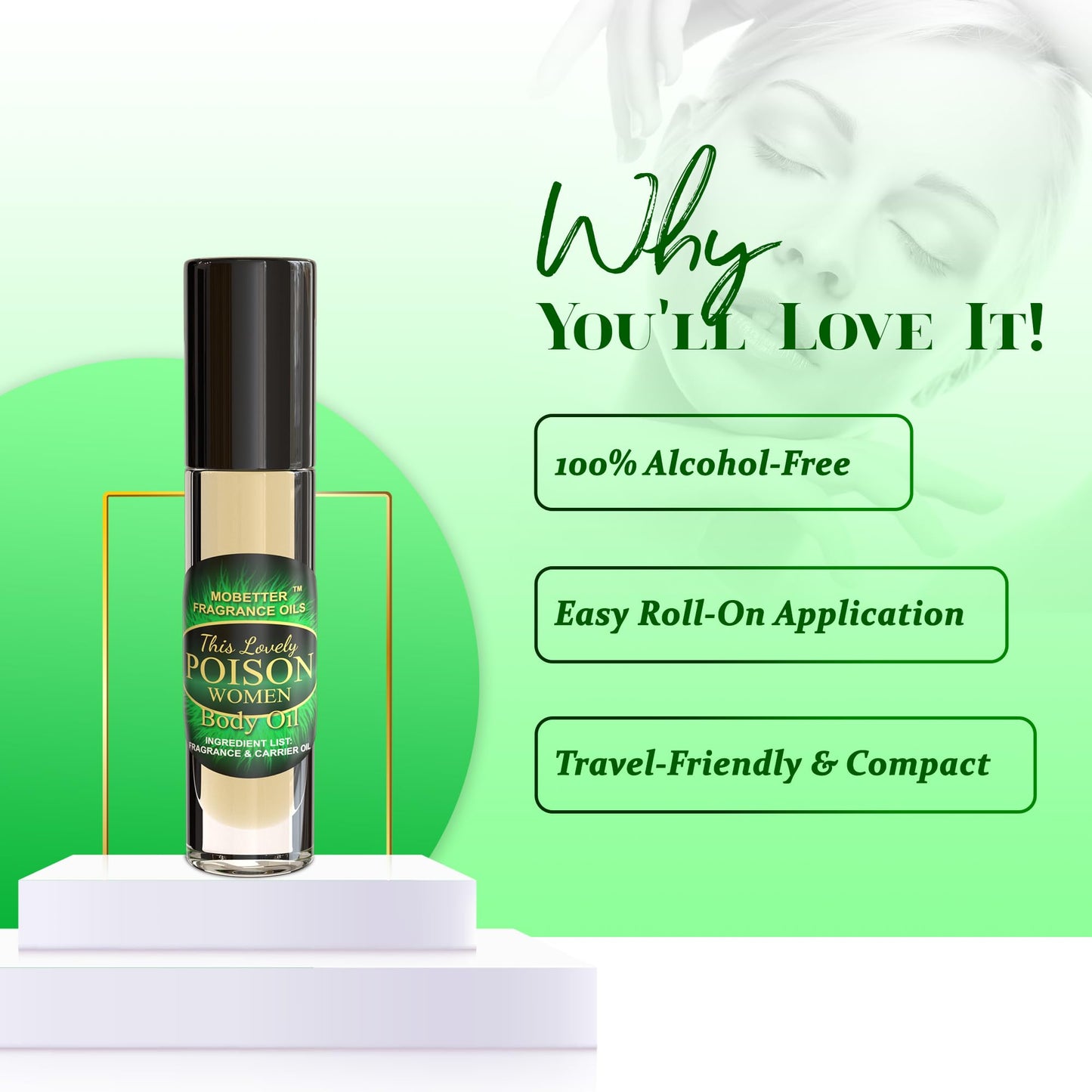 MOBETTER FRAGRANCE OILS This Lovely Poison Women perfume Body Oil