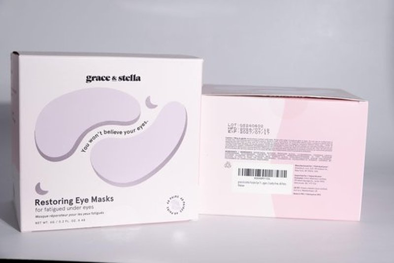 grace & stella Under Eye Patches for Puffy Eyes and Dark Circles (Retinol, 6 Pairs) Restoring Gel Under Eye Masks with Hyaluronic Acid - Vegan Cruelty-Free Skincare Birthday Gifts for Women