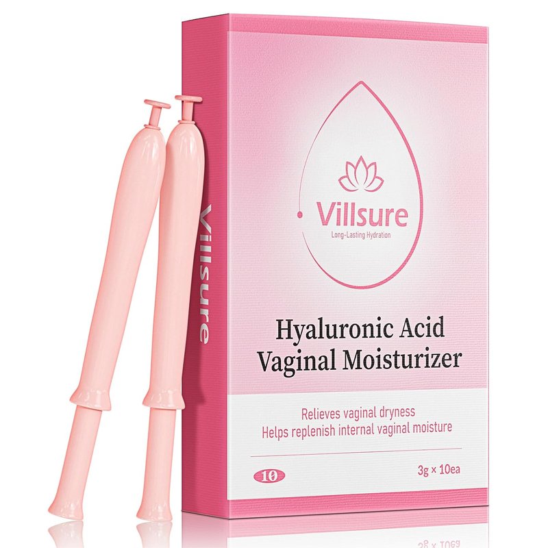 Hyaluronic Acid Vaginal Moisturizer - pH Balanced Care Gel for Dryness Relief | Fragrance-Free
