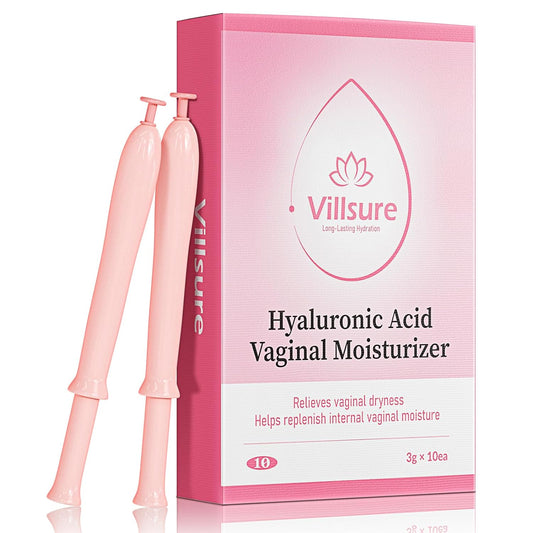 Hyaluronic Acid Vaginal Moisturizer - pH Balanced Care Gel for Dryness Relief | Fragrance-Free