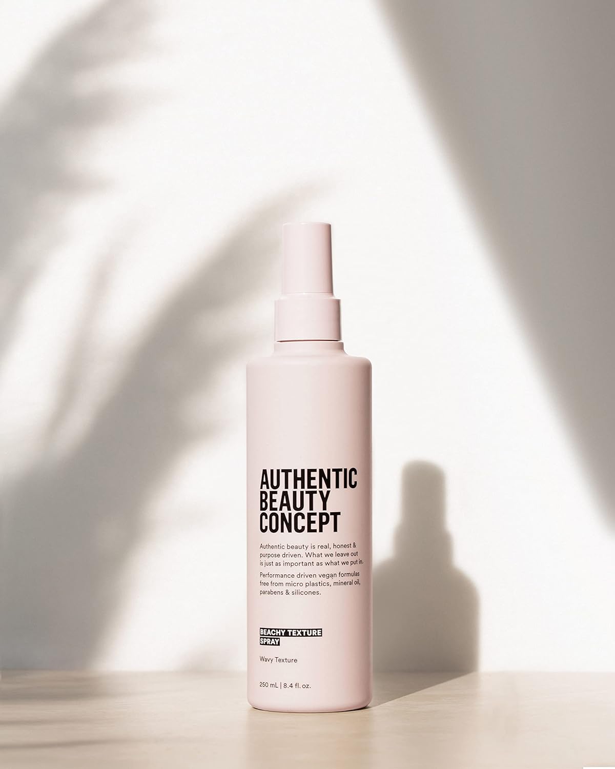Authentic Beauty Concept Beachy Texture Spray | Texturizing Styling Spray | For Soft, Tousled Beach Waves | All Hair Types | Vegan & Cruelty-free | Silicone-free | 8.4 fl. oz