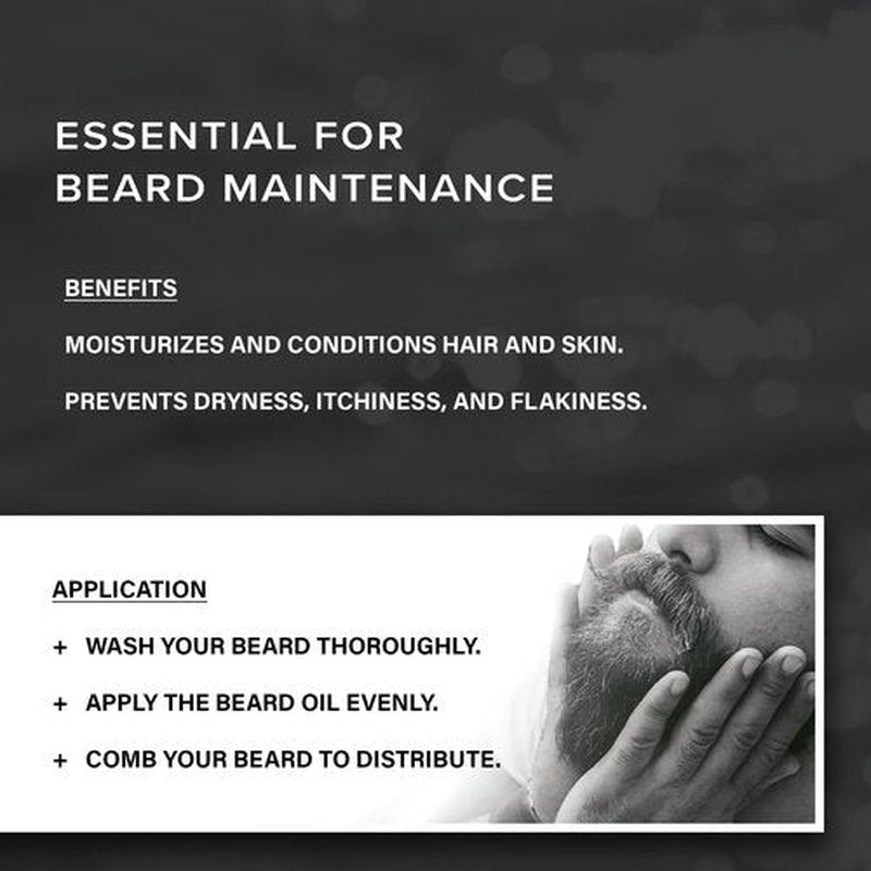 Copper Johns Beard Oil for Men Growth, Castor & Jojoba Oil with Sea Minerals, Increases Softness & Control for Fuller-Looking Beard, Mens Beard Oil, Barbershop-Warm Wood & Bay Rum, 1 oz
