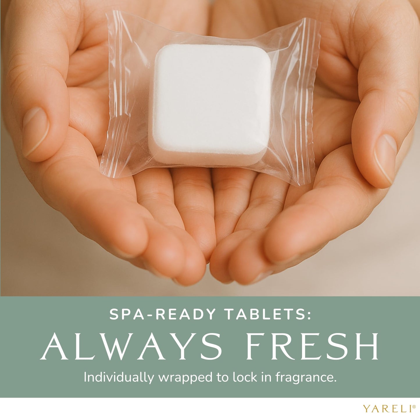 Yareli Eucalyptus Mint Shower Steamers Aromatherapy – Potent Essential Oils, Slow-Dissolve Tablets for Daily Shower Self-Care – Dye-Free, Made in USA – 12 Pack