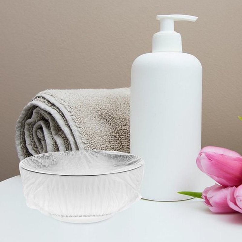 Baluue 300Pcs Spa Pedicure Disposable Liner Foot Bath Liners Bath Basin Bags for Hotel Beauty Spa and Home Use (White)