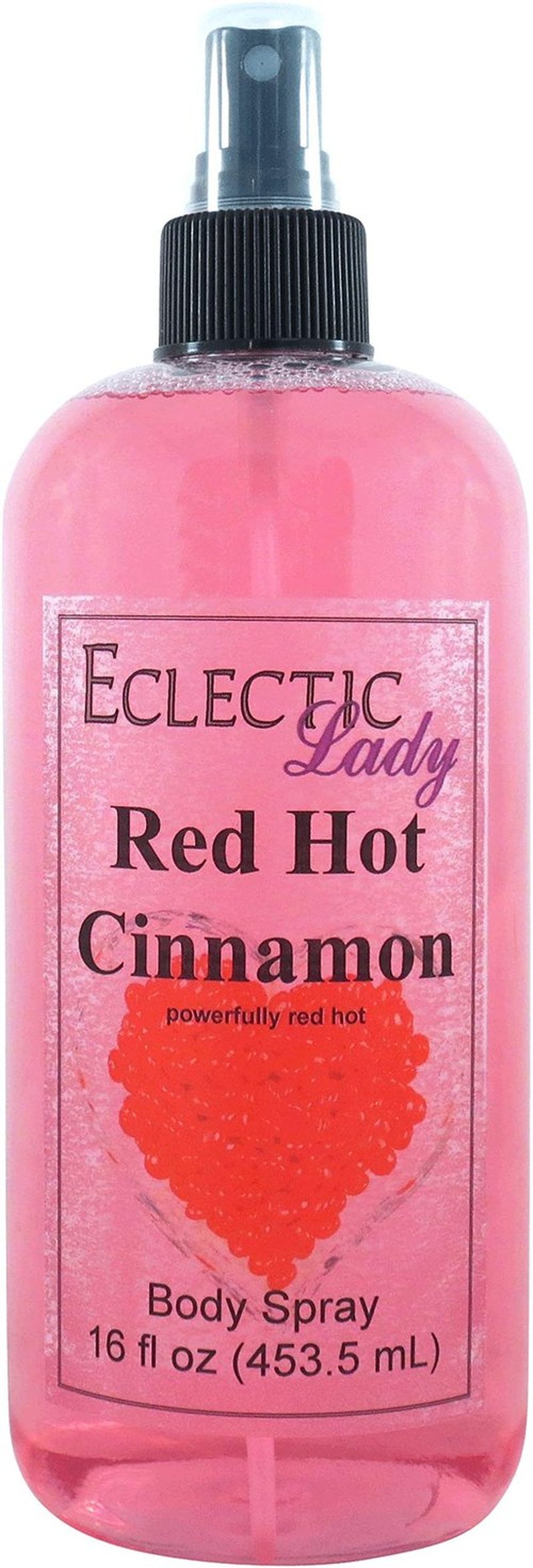 Eclectic Lady Red Hot Cinnamon Body Spray - 16 oz, Handcrafted in USA, Paraben Free, Moisturizing Fragrance for Women