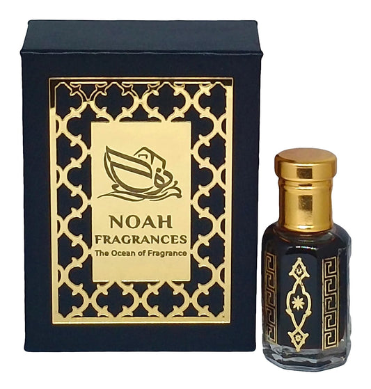 Noah Fragrances Black Musk Premium Attar Alcohol Free 0.40 fl oz (12 ml) Long Lasting