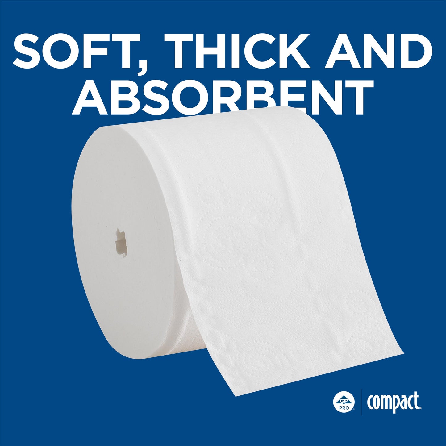 Georgia-Pacific Angel Soft Professional Series -19372 Compact Coreless 2-Ply Recycled Toilet Paper by GP PRO (Georgia-Pacific), White, 1,125 Sheets Per Roll, 18 Rolls Per Case