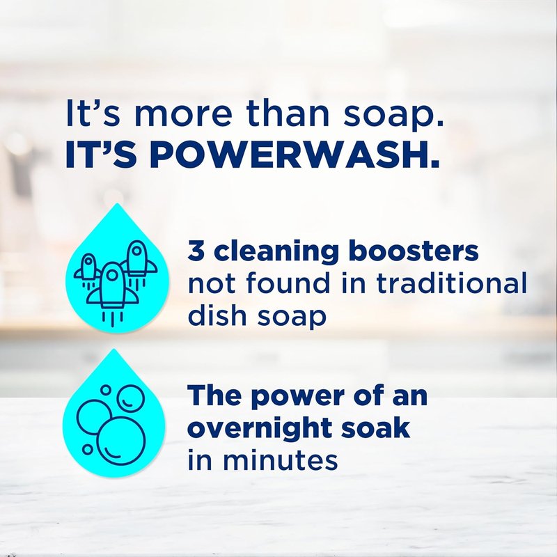 Dawn Powerwash Spray - Dish Soap Starter Kit with 3 Refills | Fresh Scent, 4x16 Fl Oz