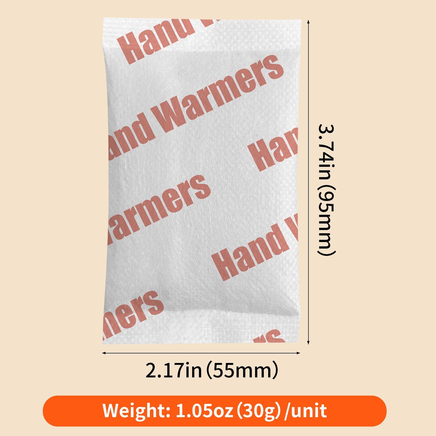 200 Pack Hand Warmers Disposable - Up to 15 Hours of Heat - Super Long Lasting Air Activated Warmers, All Natural & Portable for Body, Hands & Toes - Odorless Hot Warmer Gifts for Winter Work