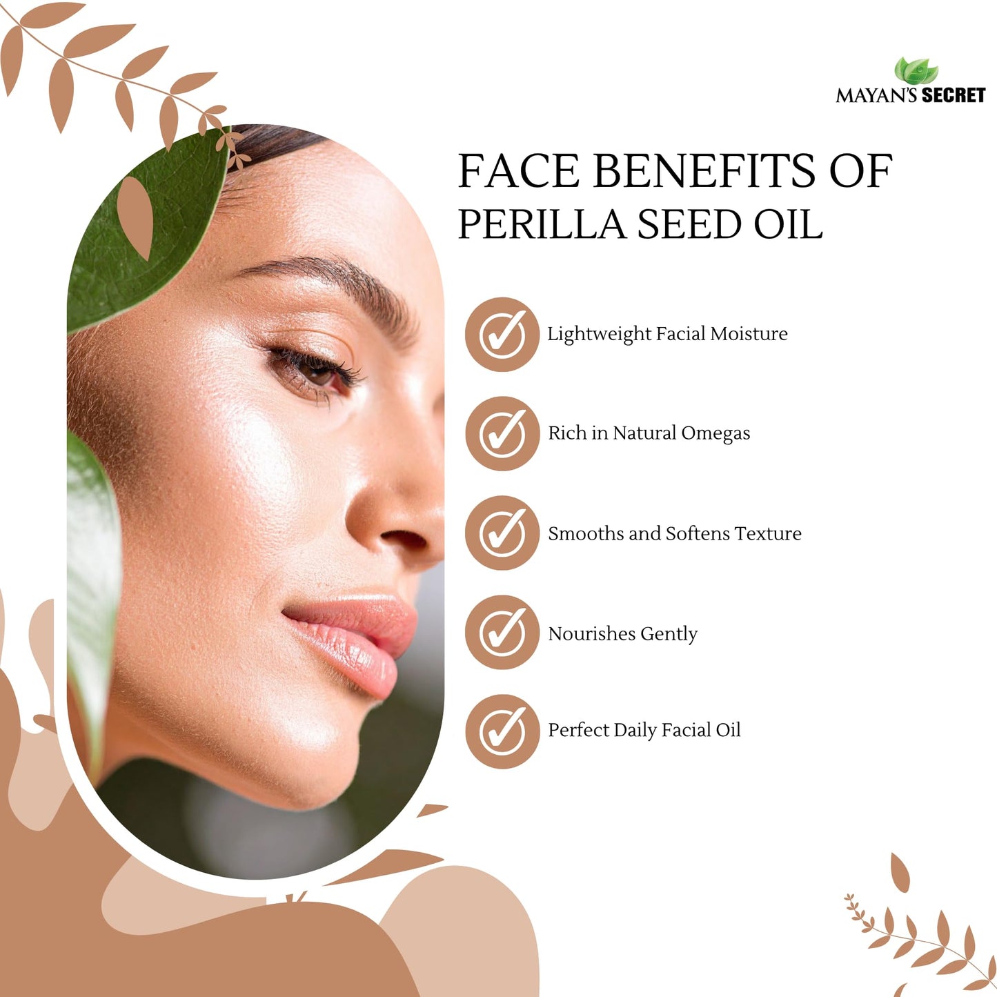 Perilla Seed Oil Omega-3 Essential Fatty Acid and Alpha-linolenic Acid for Skin