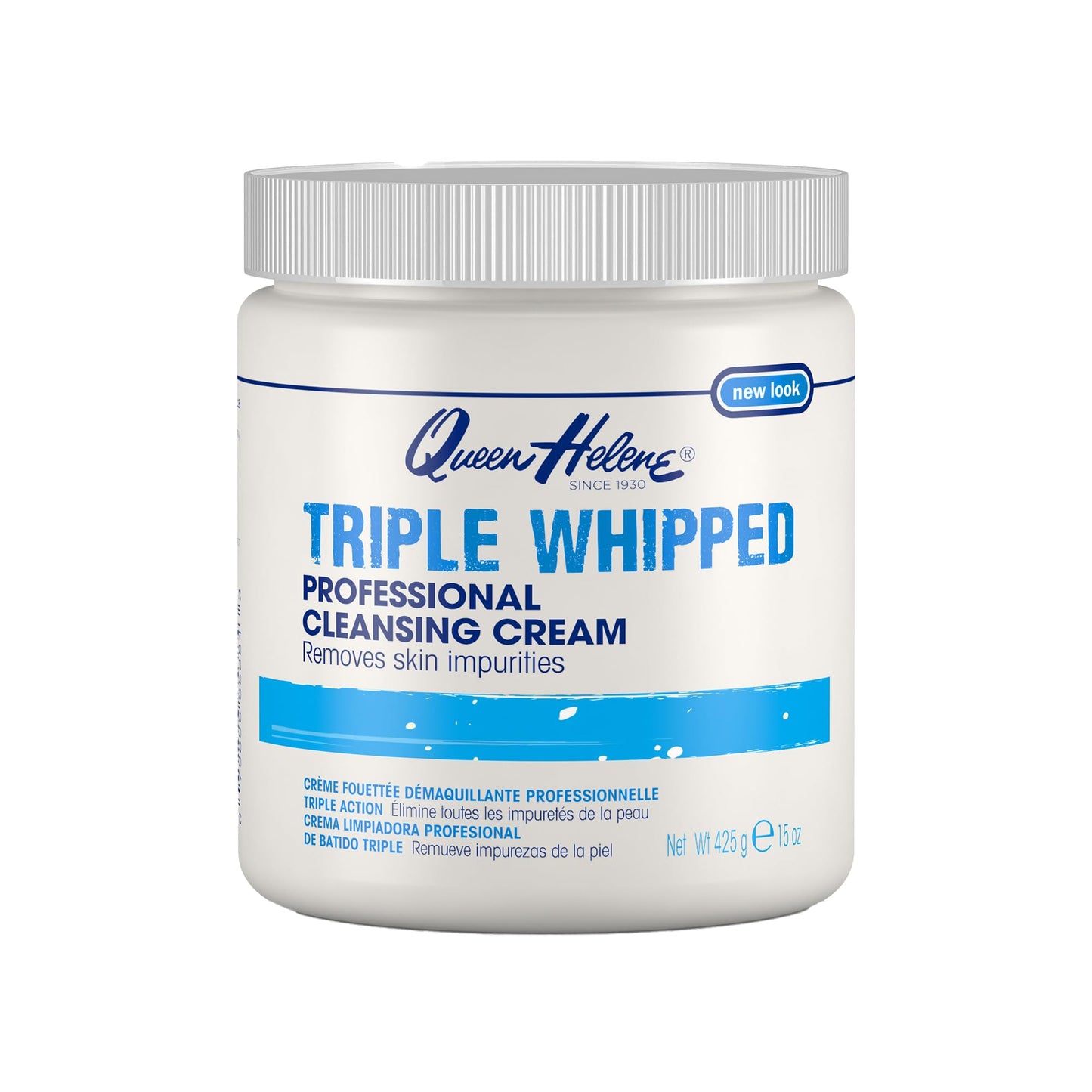 Queen Helene Professional Cleansing Cream, Triple Whipped, 15 Oz