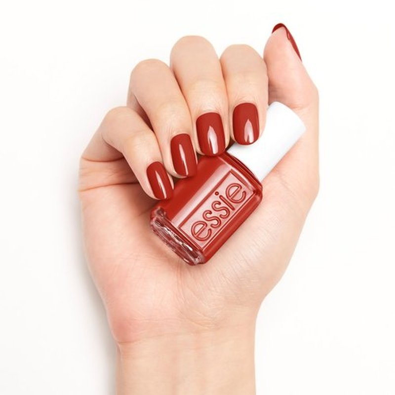 essie Nail Polish, Salon-Quality Burnt Orange Nail Polish, Vegan, Yes I Canyon, 0.46 fl oz