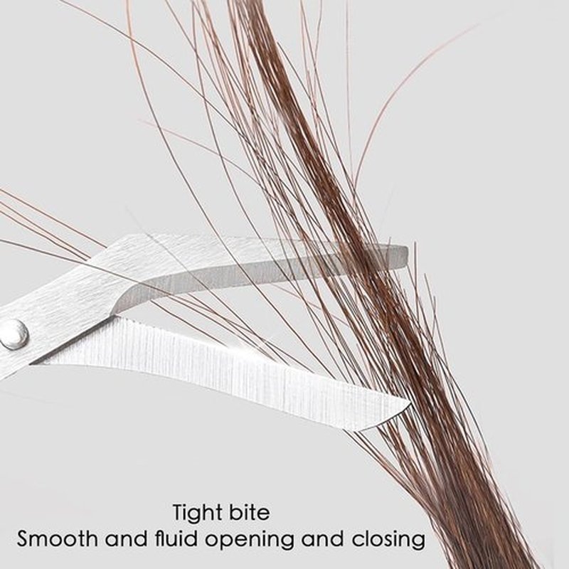 Eyebrow Trimmer Scissor, 2024 Upgraded Stainless Steel Eyebrow Scissors for Women（ or Men ） with Comb，Non-Slip Eyebrow Cutter Hair Removal，Portable Eyebrow Scissors (Pink 1pc)