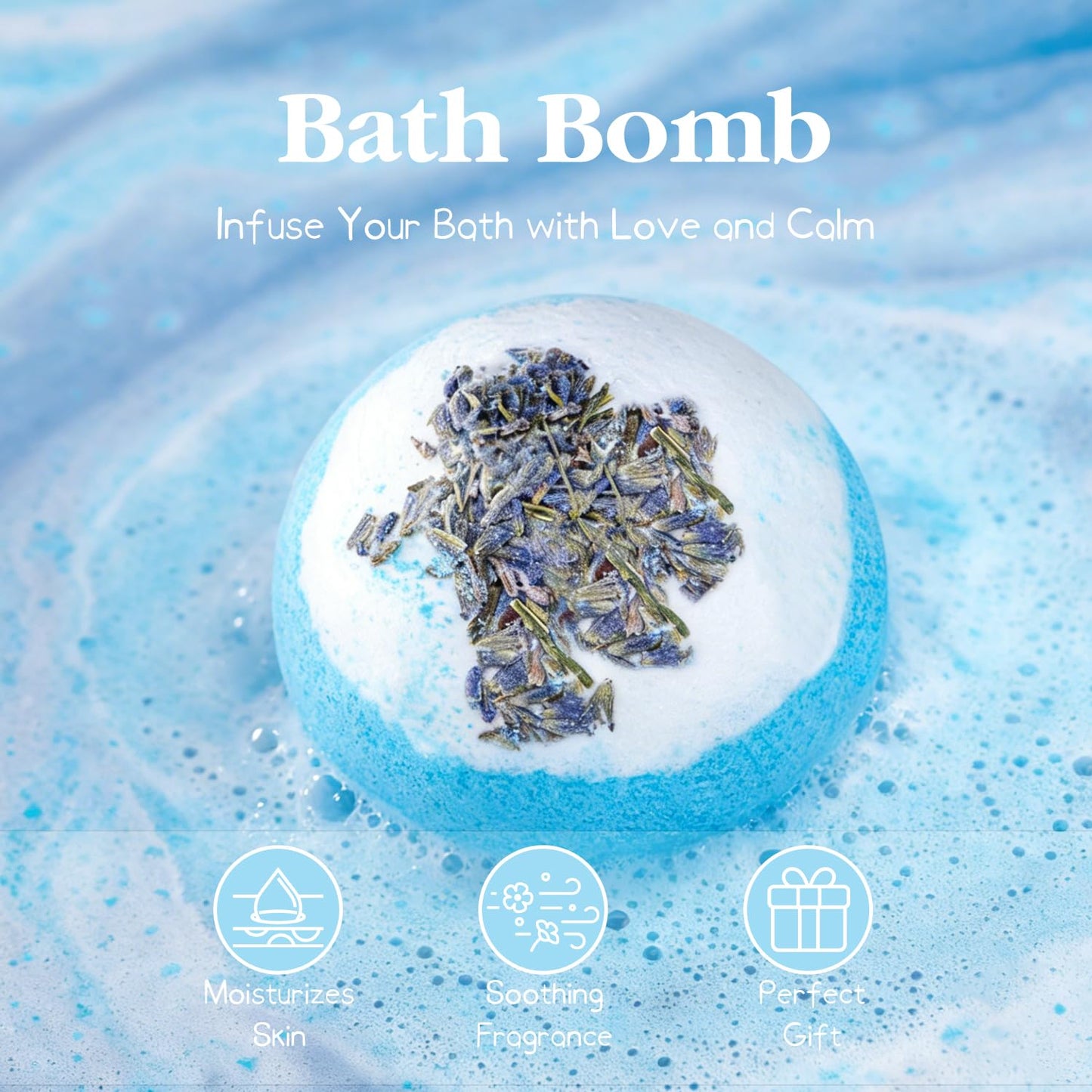Birthday Gifts for Women & Men, 9Pcs Spa Gifts for Women Self Care Relaxation Bath Set w/ Blanket, Mothers Day Christmas Aniversary Think of You Get Well Soon Care Package for Mom Her Sister Wife