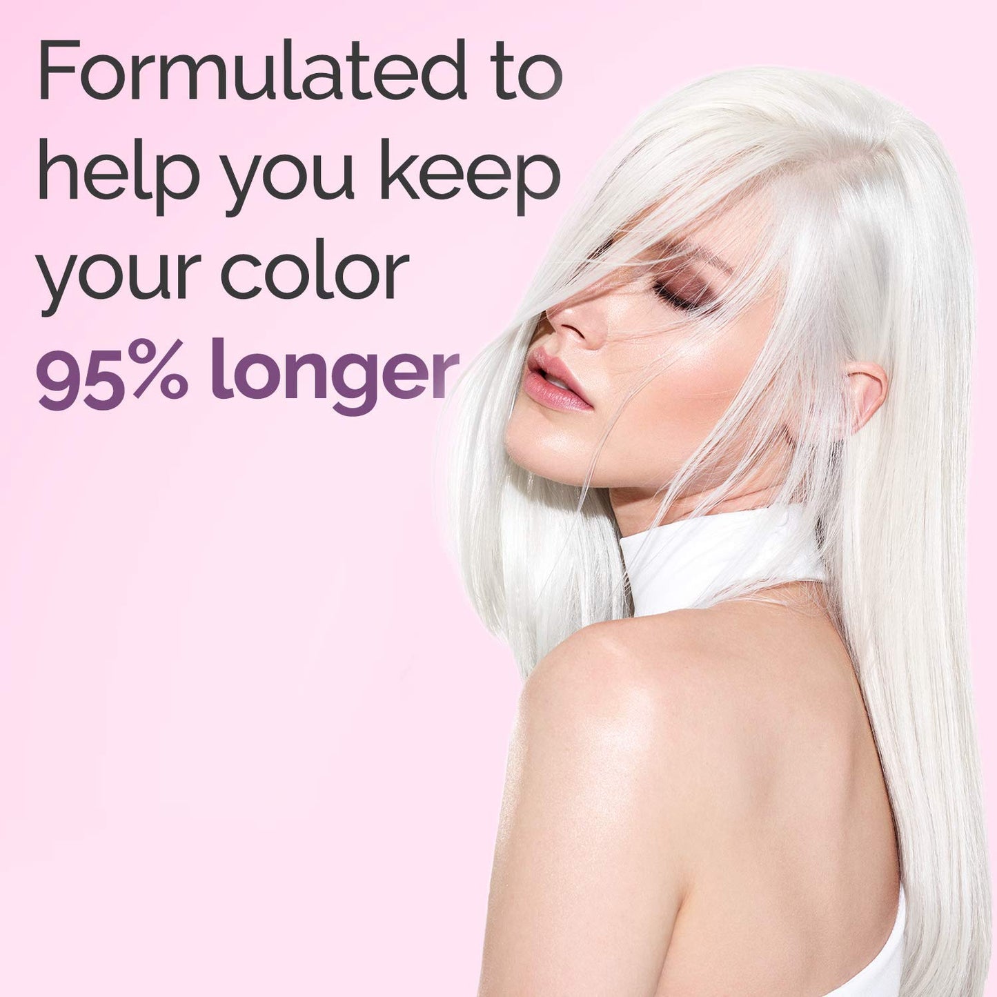 Framesi Color Lover Dynamic Blonde Conditioner, Purple Conditioner, Sulfate Free Conditioner, Color Treated Hair