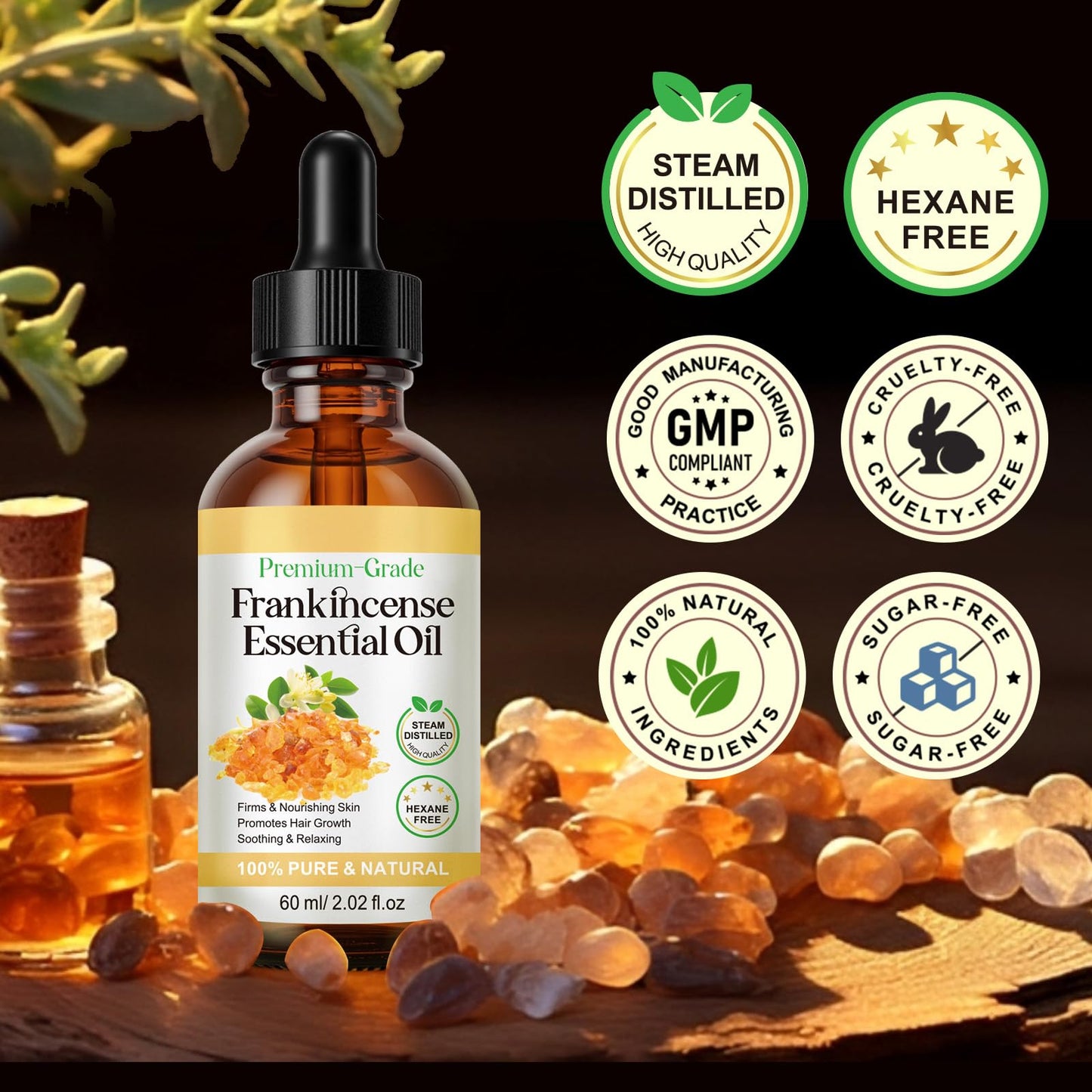 WELOSUER Frankincense Resin Oil for Face