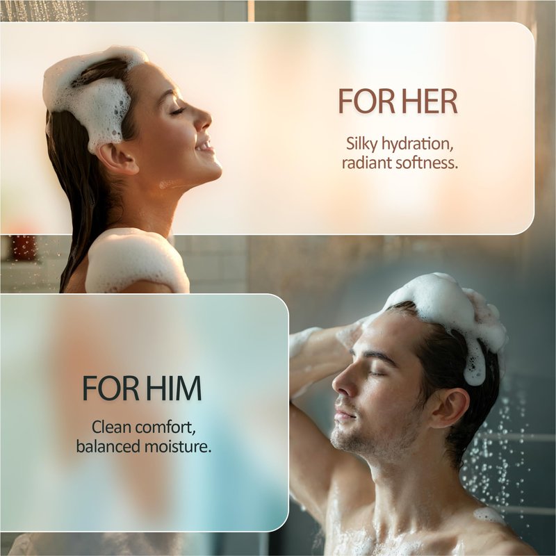 SILK Moisturizing Body Wash for Woman & Man - Daily Hydrating Shower Gel and Foaming Cleanser with Vitamin E and Glycerin, Rich Lather for Dry Skin Care, Pearl Glow Scent, 16.9 Fl Oz