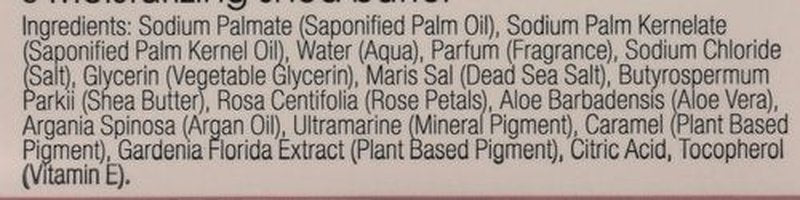One With Nature Dead Sea Mineral Rose Petal Bar Soap, 7 Oz