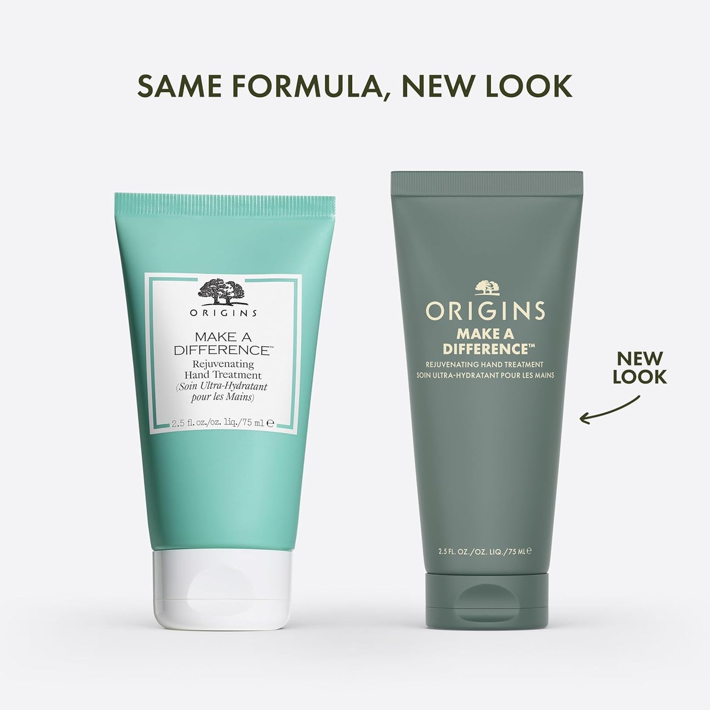 Origins Make a Difference Rejuvenating Hand Cream | Softens Dry Skin | With Meadowfoam Seed Oil, 2.5 Fl Oz