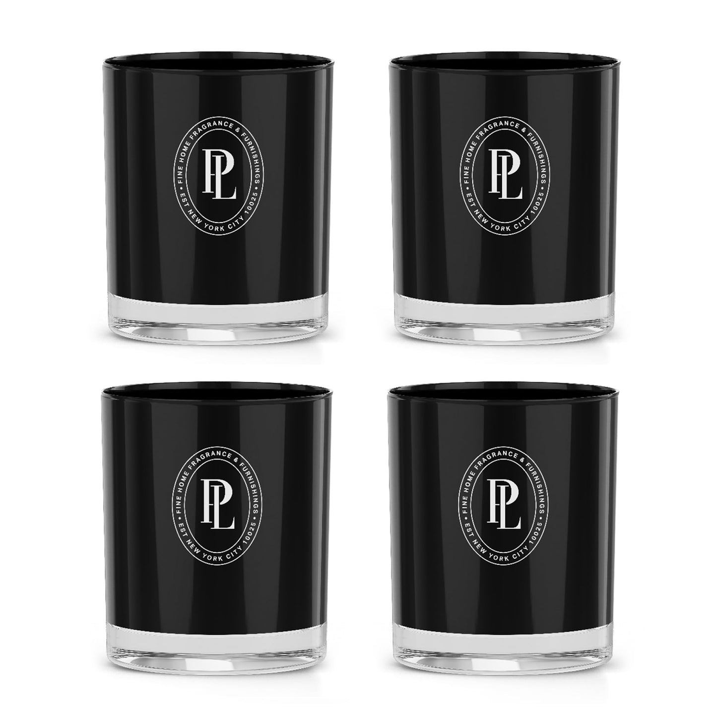 Preston Lane Complete Candle Set, 4 Double-Wick Scented Candles with Vegan, Soy Wax Blend, 7.5 Oz Each