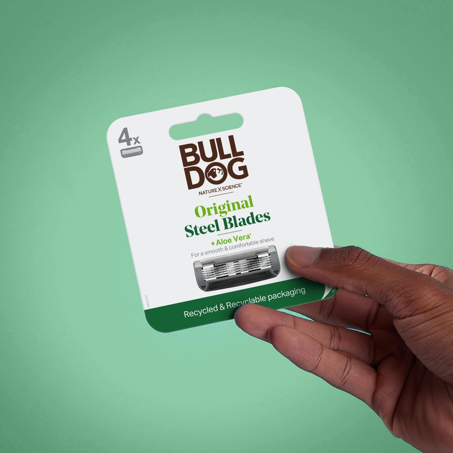 Bulldog, Razor Blades Steel Original 4 Count