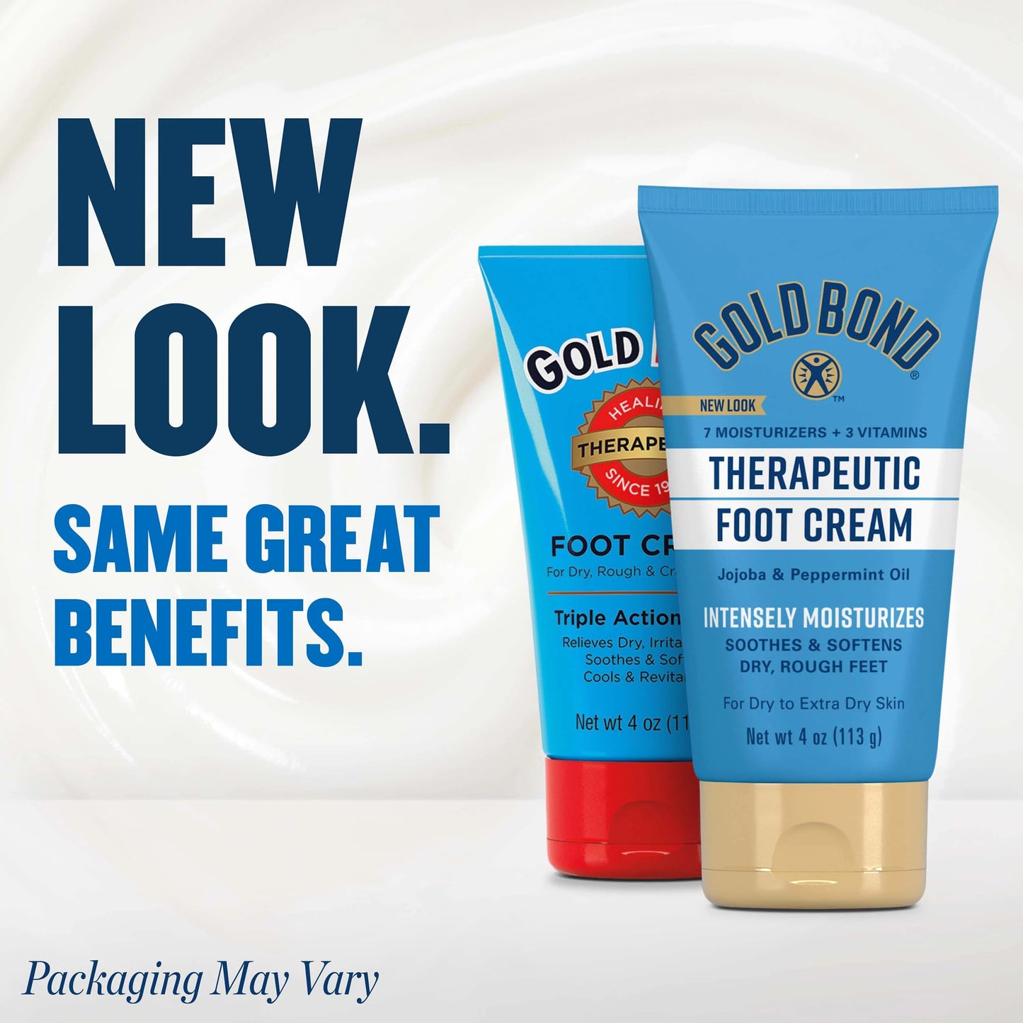 Gold Bond Foot Cream Triple Action 4 Oz (3 Pack)