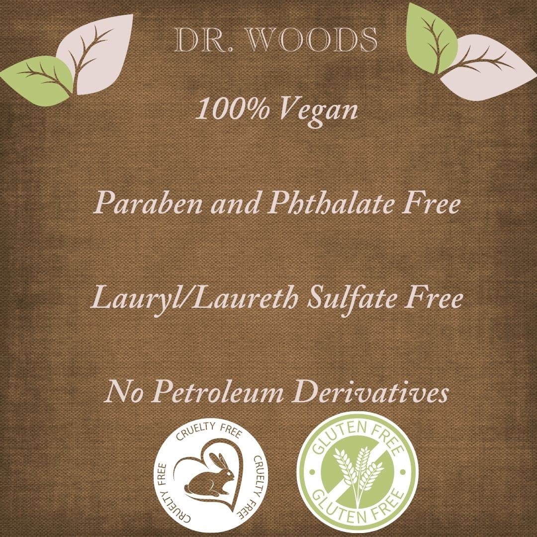 Dr. Woods African Black Castile Soap - Moisturizing Liquid, 32oz (2-Pack)