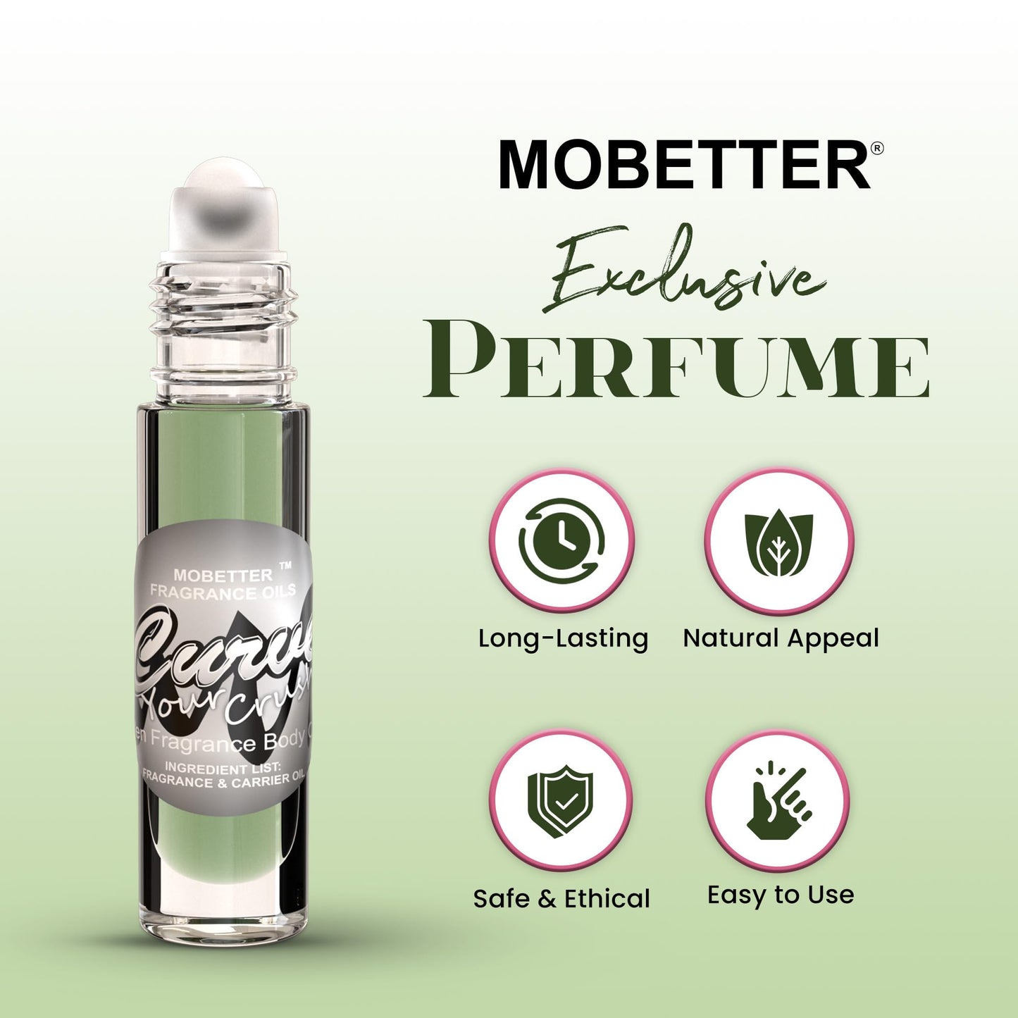 MOBETTER FRAGRANCE OILS Curve Your Crush Men Cologne Body Oil