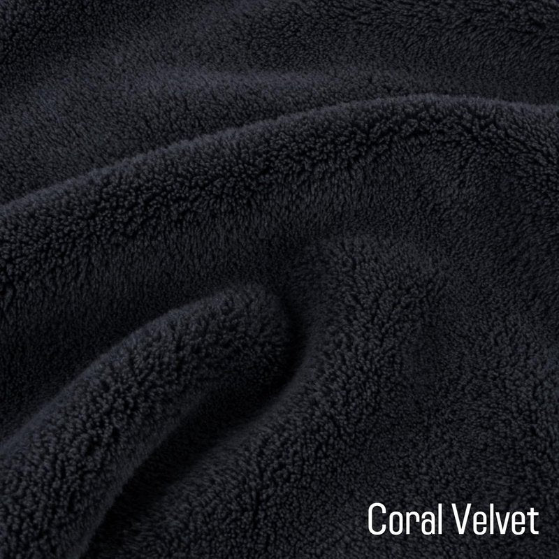 Absorbent Coral Velvet Washcloths - Ultra Soft Microfiber Face Towels | 12 x 12 Inch Multi-Purpose Cloths for Home & Sports