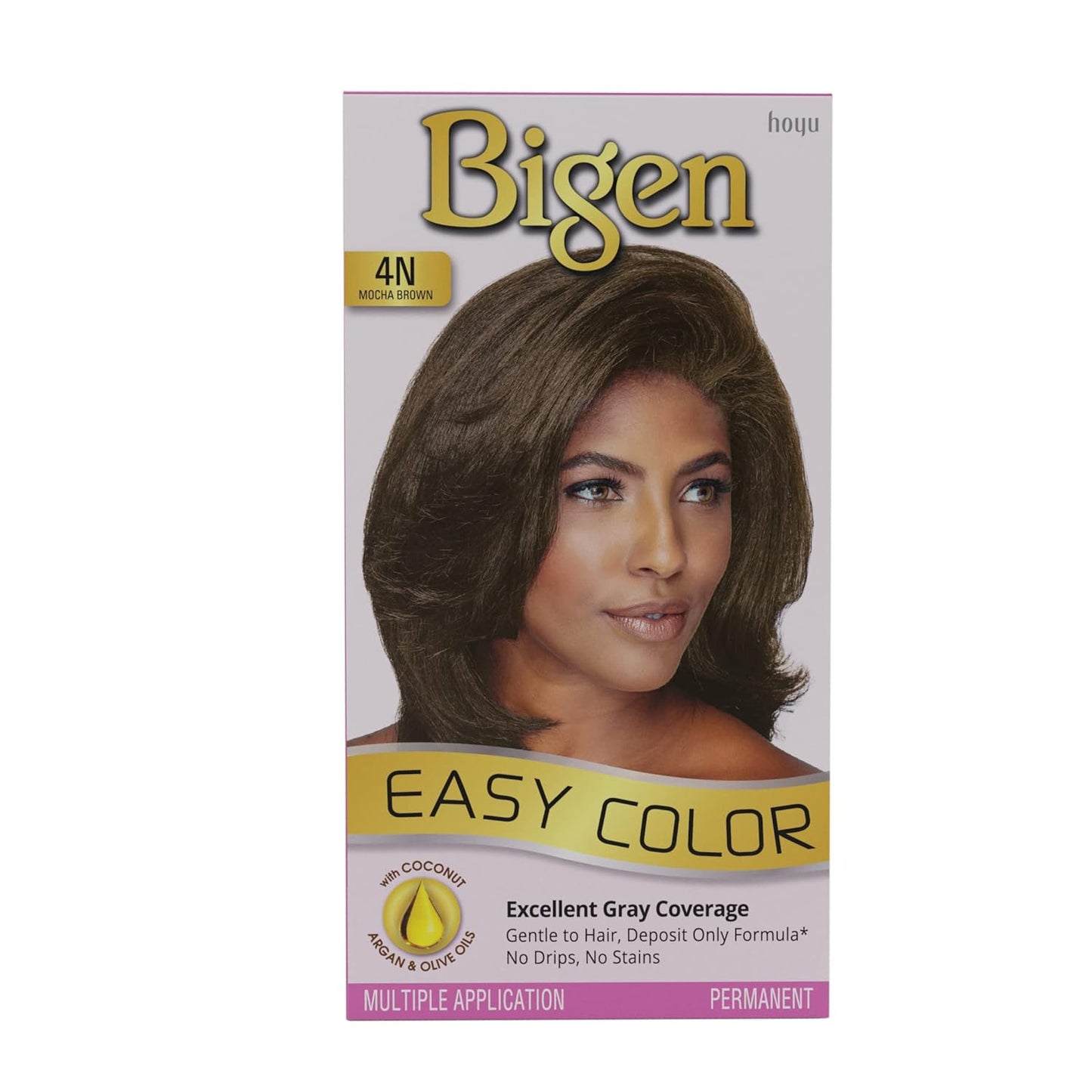 1N Bigen Easy Color for Women Natural Black-New Formula, New Look - 3 Pack