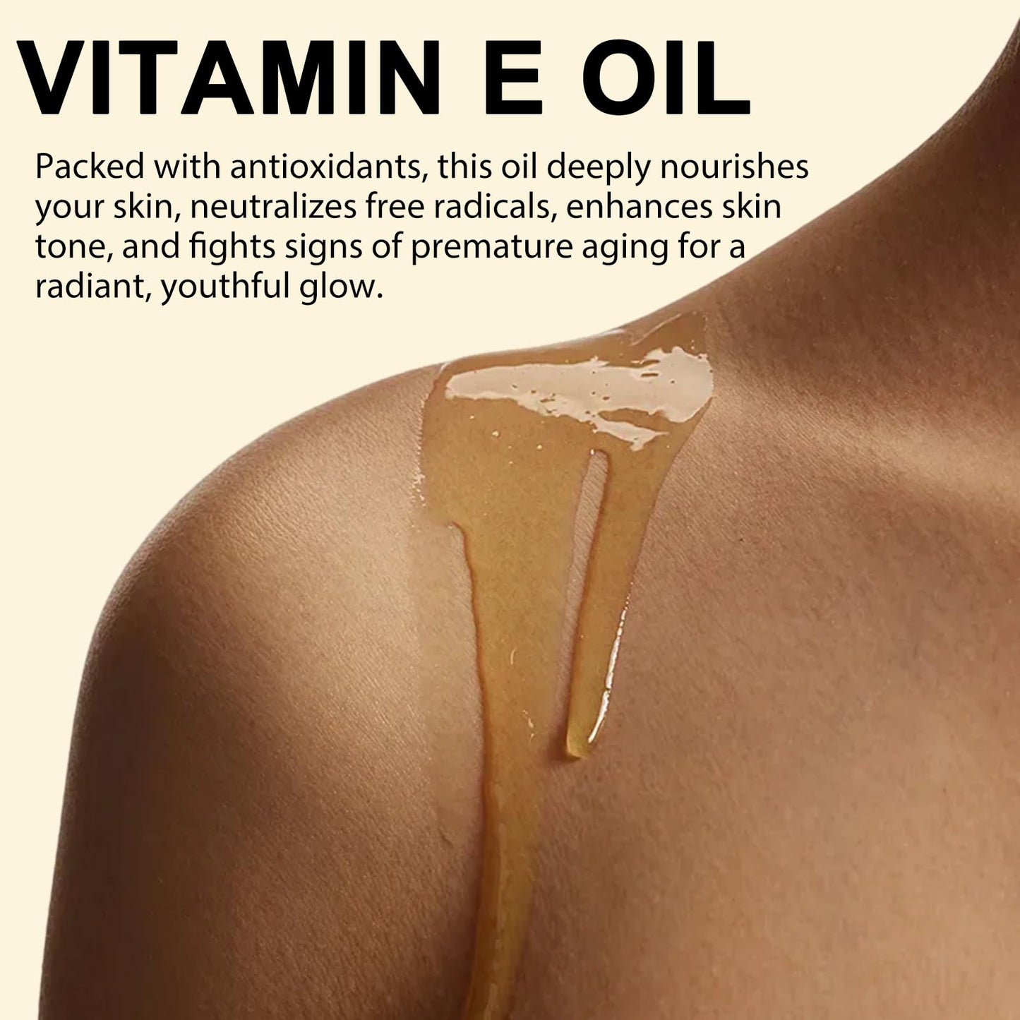 Vitamin E Oil, 100% Pure & Natural Vitamin E Oil for Skin