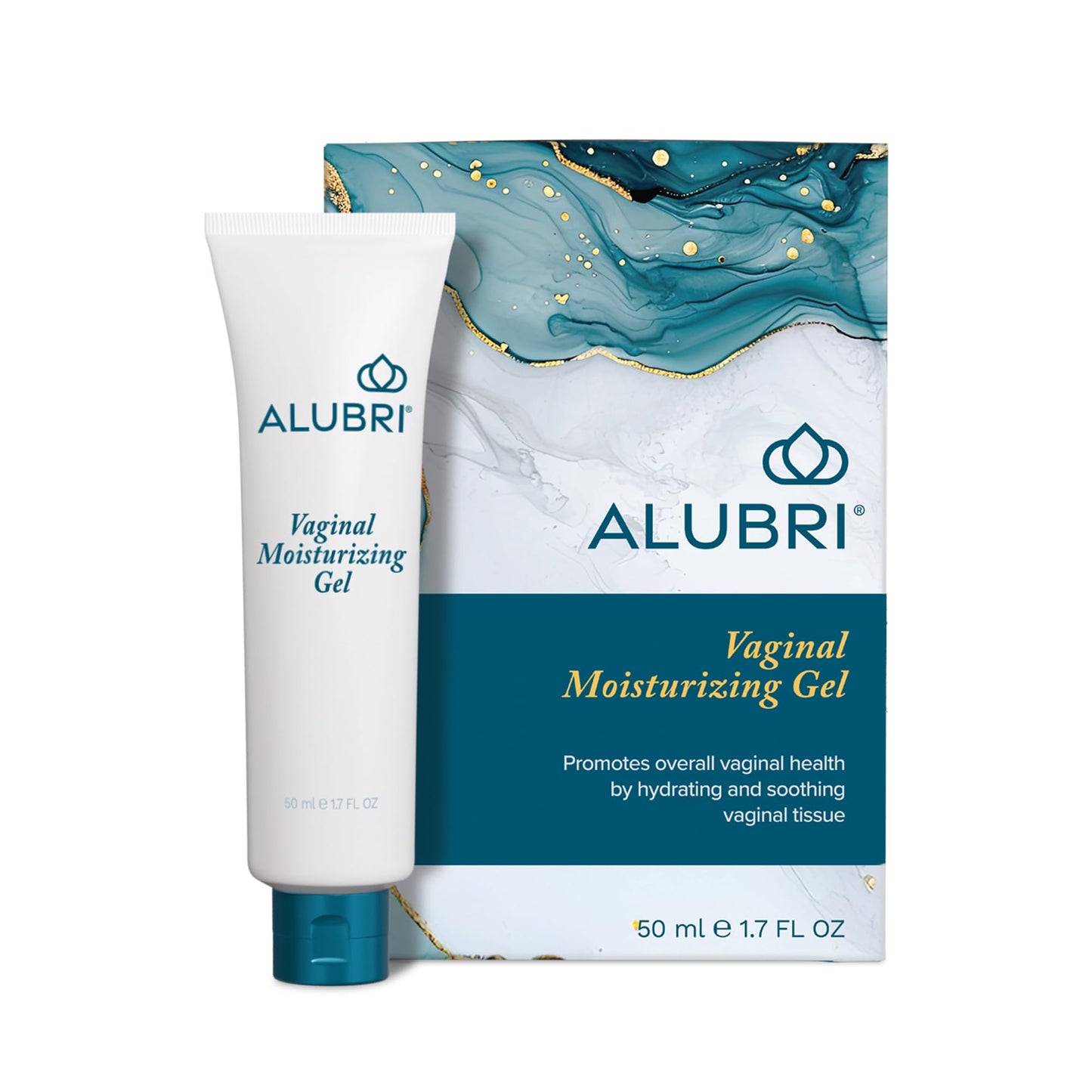 Alubri Vaginal Moisturizing Gel for Women, Long-Lasting Hydration Up to 72 Hours, 1 Month Supply