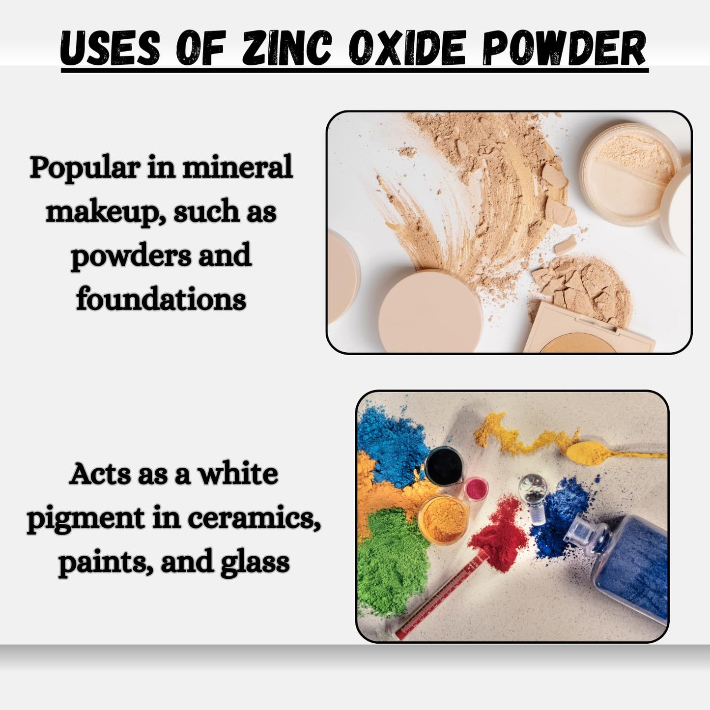 Essencea Zinc Oxide Powder 1lb, 16 Ounces