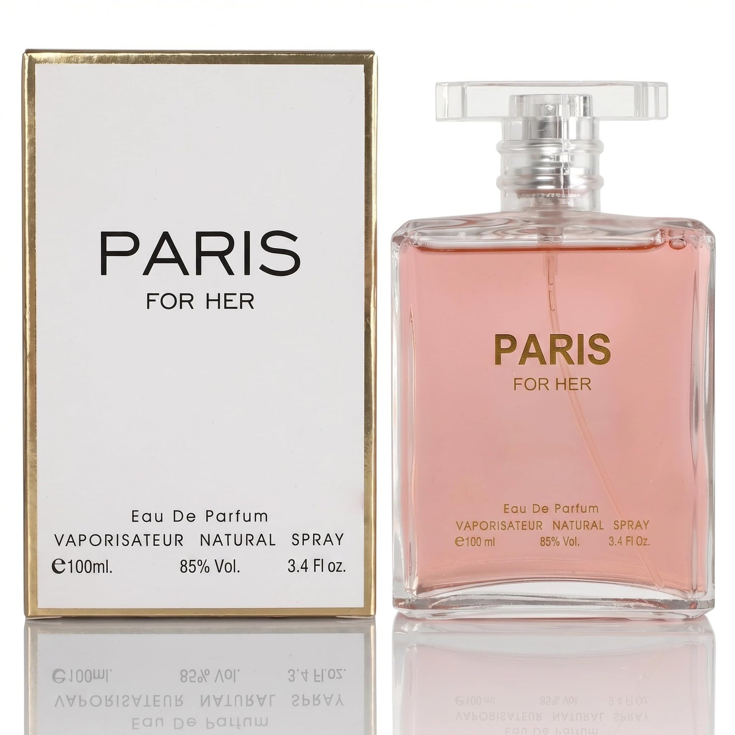 Sandora Fragrances Perfume for Women – INSPIRED by A WORLD RENOWNED WOMEN'S PERFUME – Orange, Jasmine, Patchouli, Vanilla – Elegant, Floral, Fresh, Long-Lasting Eau De Parfum 3.4 fl oz